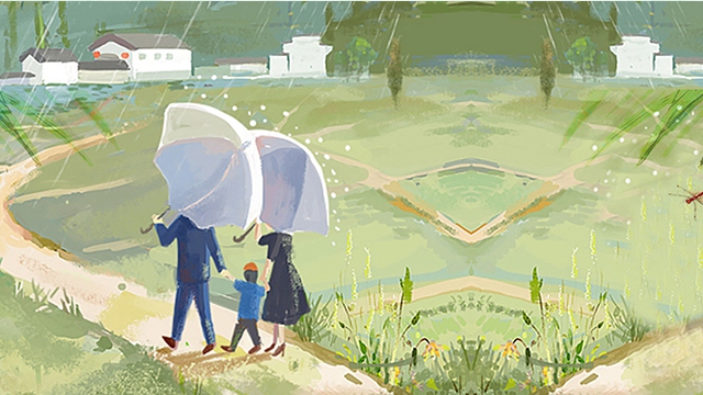 圖解丨雨水到，東風解凍，萬物萌生