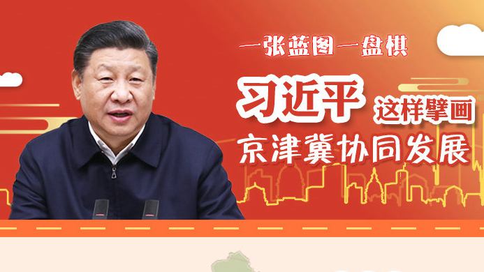 一張藍圖一盤棋 習近平這樣擘畫京津冀協同發展